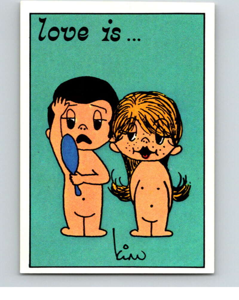 1977 Italy Panini Love Is... Albulm Sticker #119 - V54845 Image 1