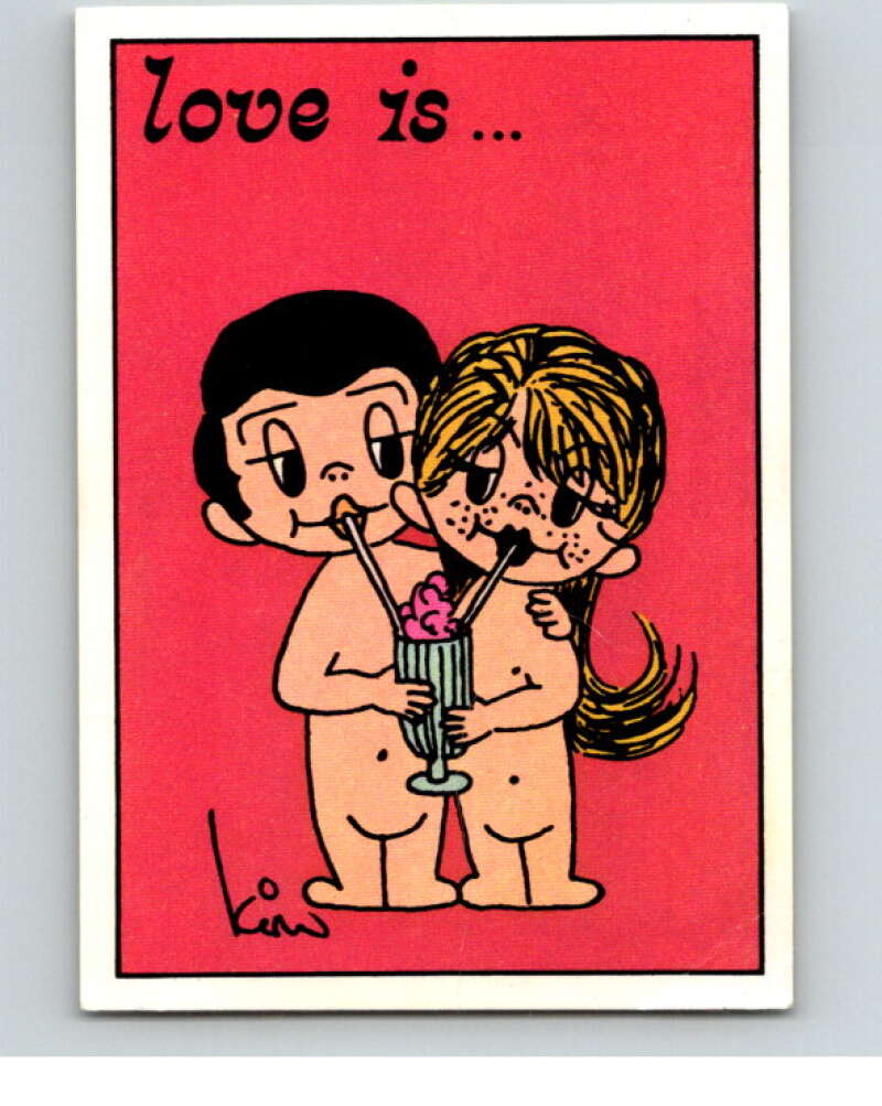 1977 Italy Panini Love Is... Albulm Sticker #120 - V54846 Image 1