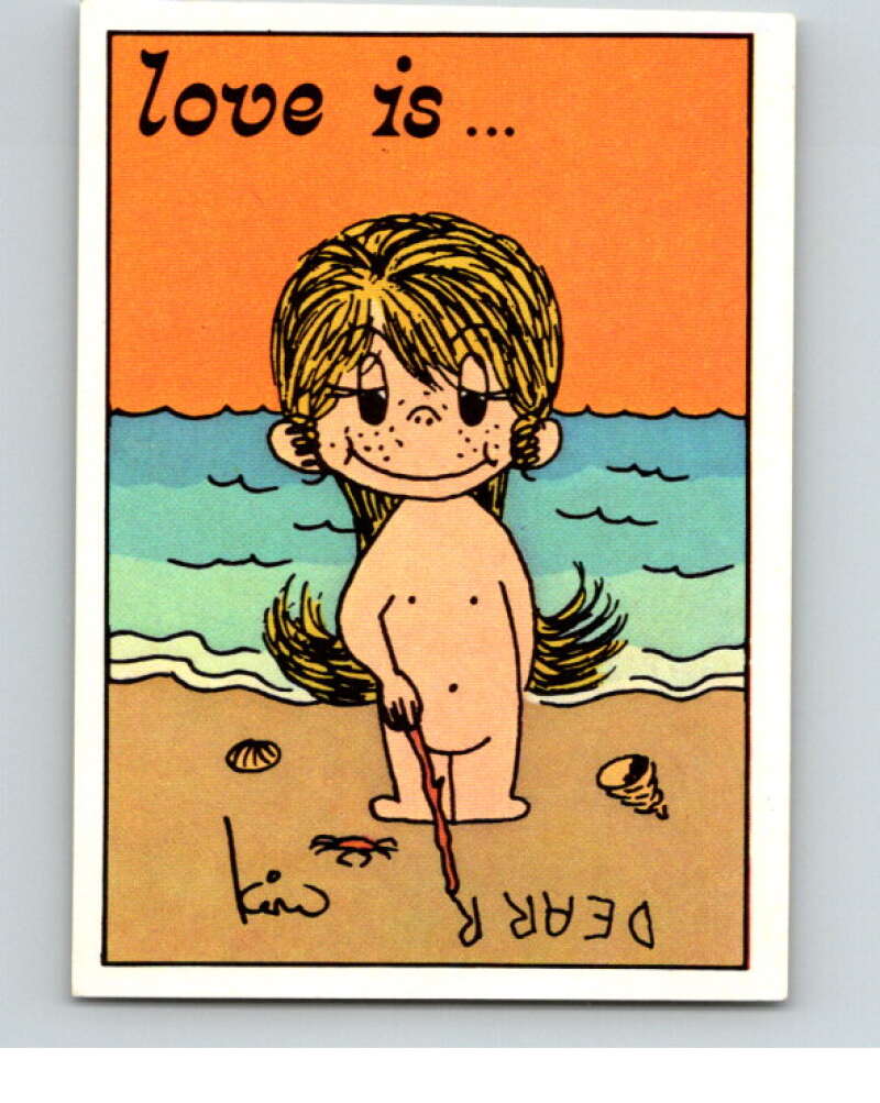 1977 Italy Panini Love Is... Albulm Sticker #121 - V54847 Image 1
