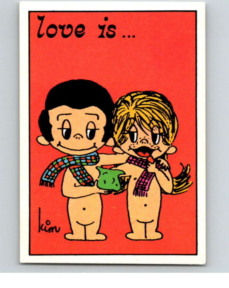 1977 Italy Panini Love Is... Albulm Sticker #128 - V54851 Image 1