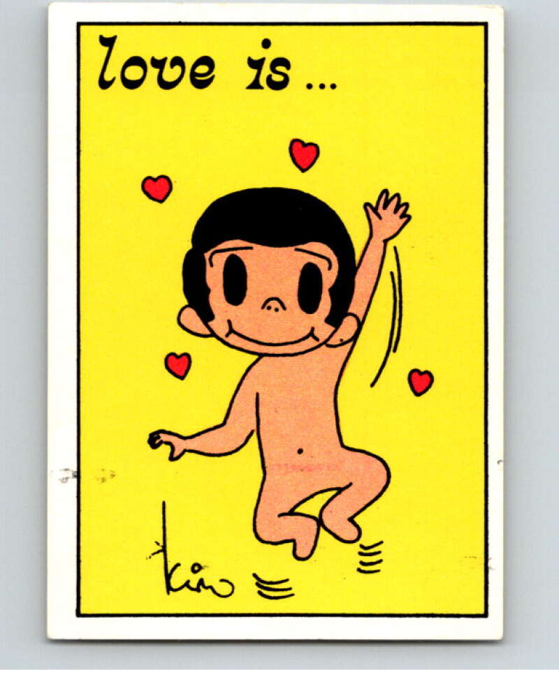 1977 Italy Panini Love Is... Albulm Sticker #131 - V54853 Image 1