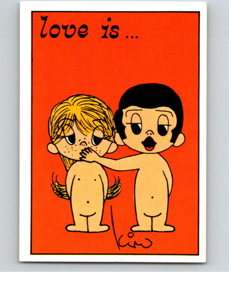 1977 Italy Panini Love Is... Albulm Sticker #133 - V54854 Image 1