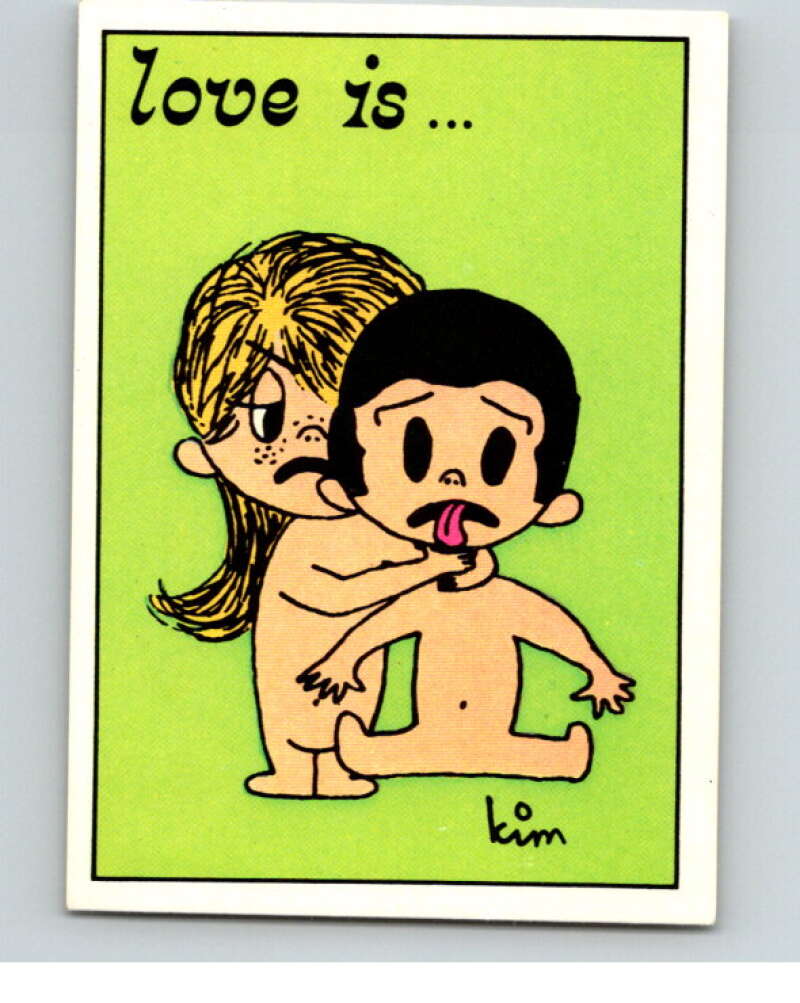 1977 Italy Panini Love Is... Albulm Sticker #136 - V54855 Image 1