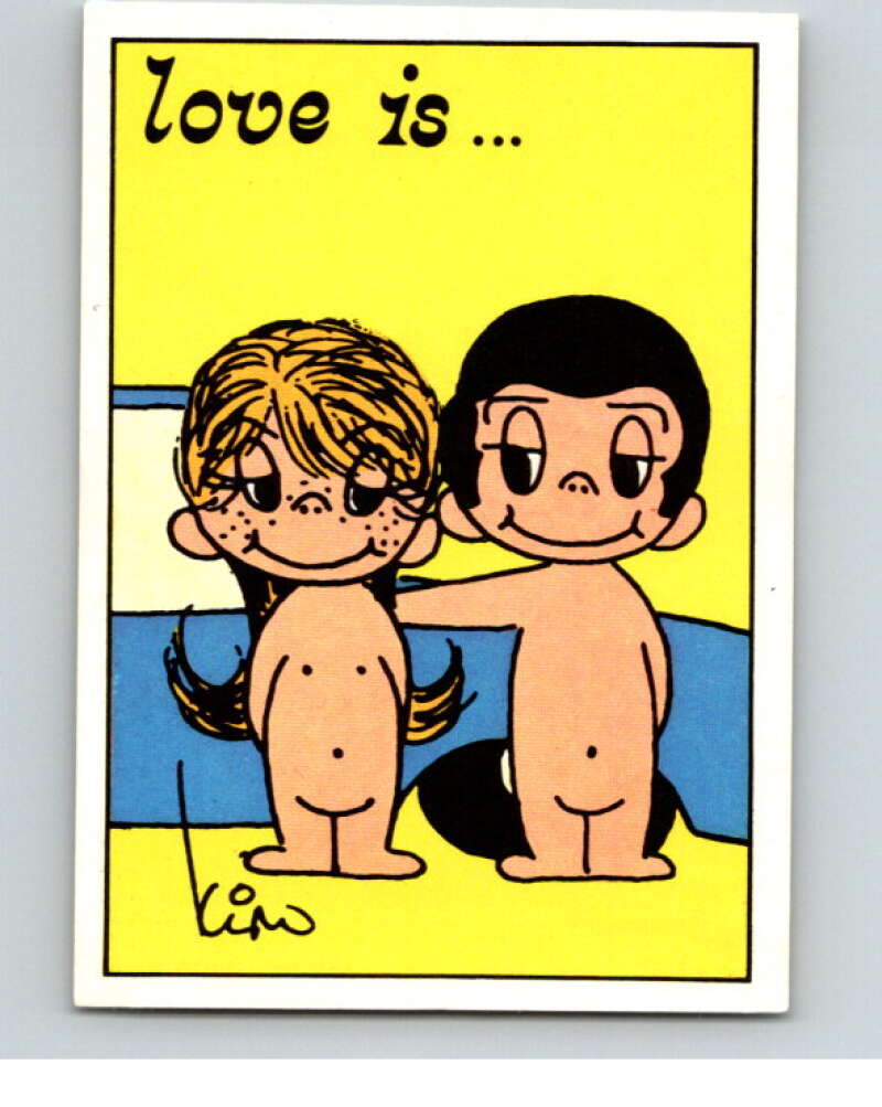 1977 Italy Panini Love Is... Albulm Sticker #139 - V54857 Image 1