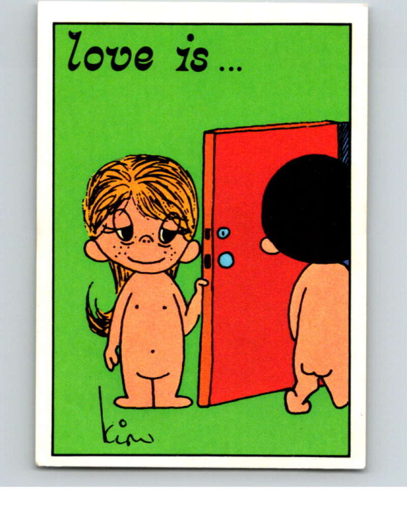 1977 Italy Panini Love Is... Albulm Sticker #140 - V54858 Image 1