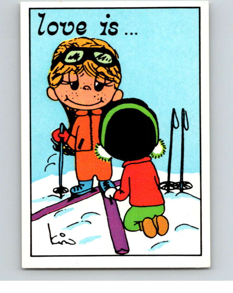 1977 Italy Panini Love Is... Albulm Sticker #151 - V54863 Image 1