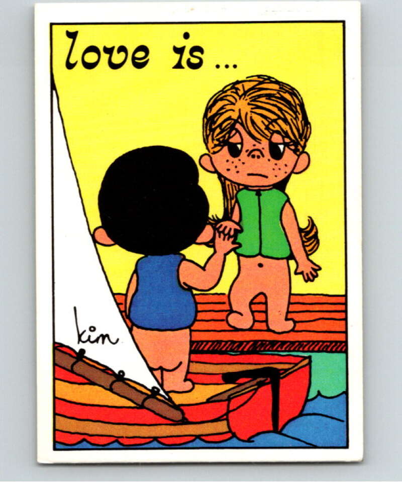 1977 Italy Panini Love Is... Albulm Sticker #154 - V54864 Image 1