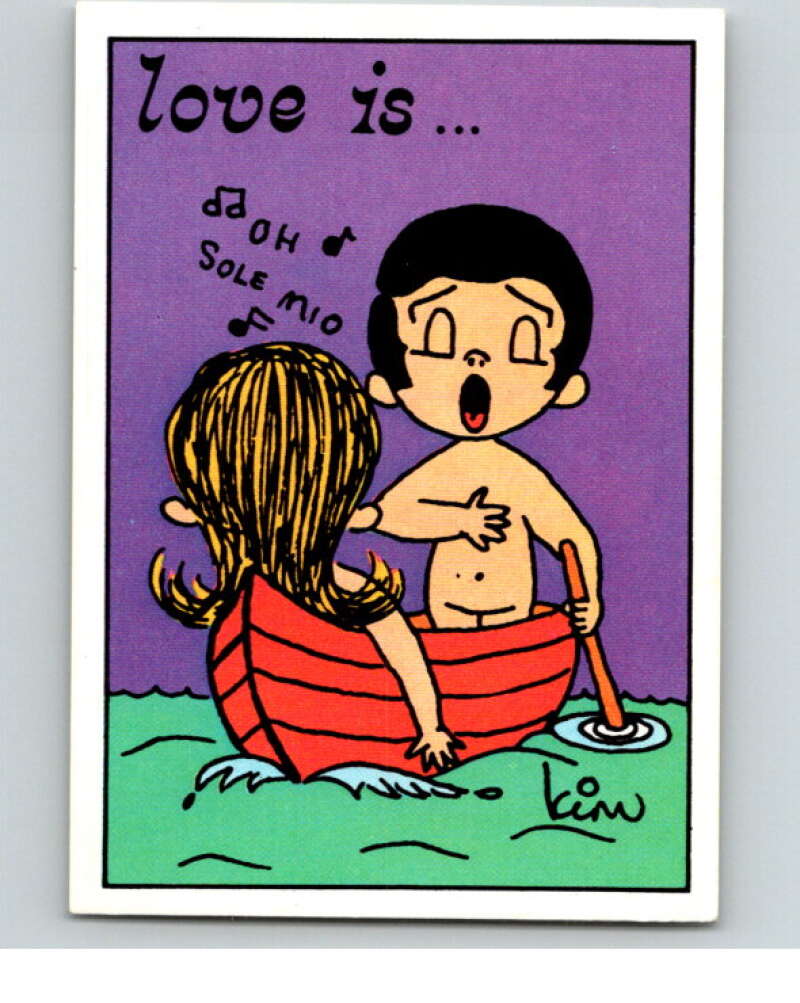 1977 Italy Panini Love Is... Albulm Sticker #156 - V54865 Image 1