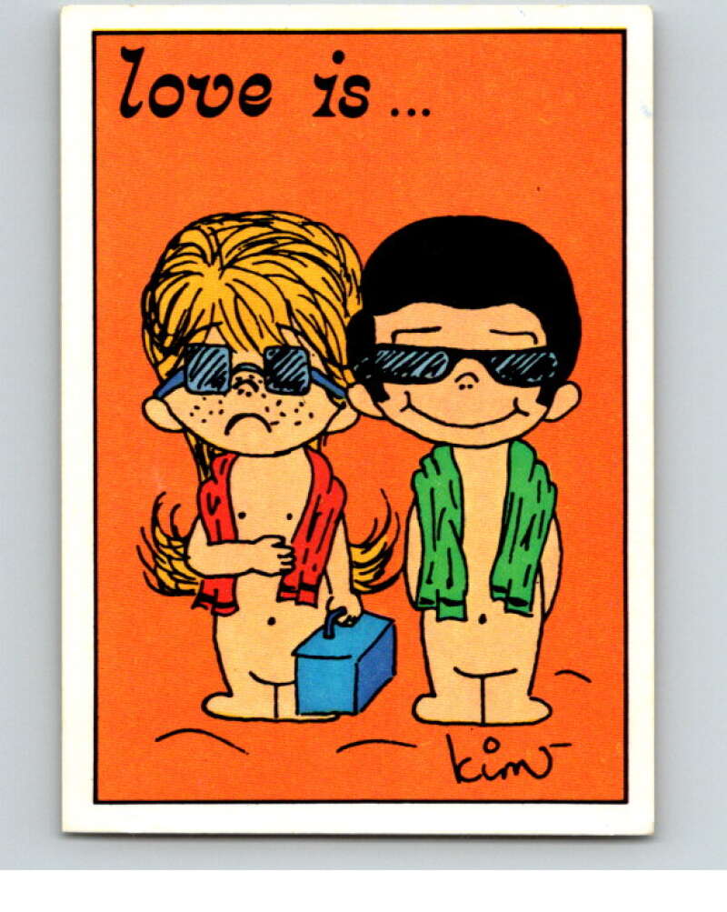 1977 Italy Panini Love Is... Albulm Sticker #159 - V54867 Image 1