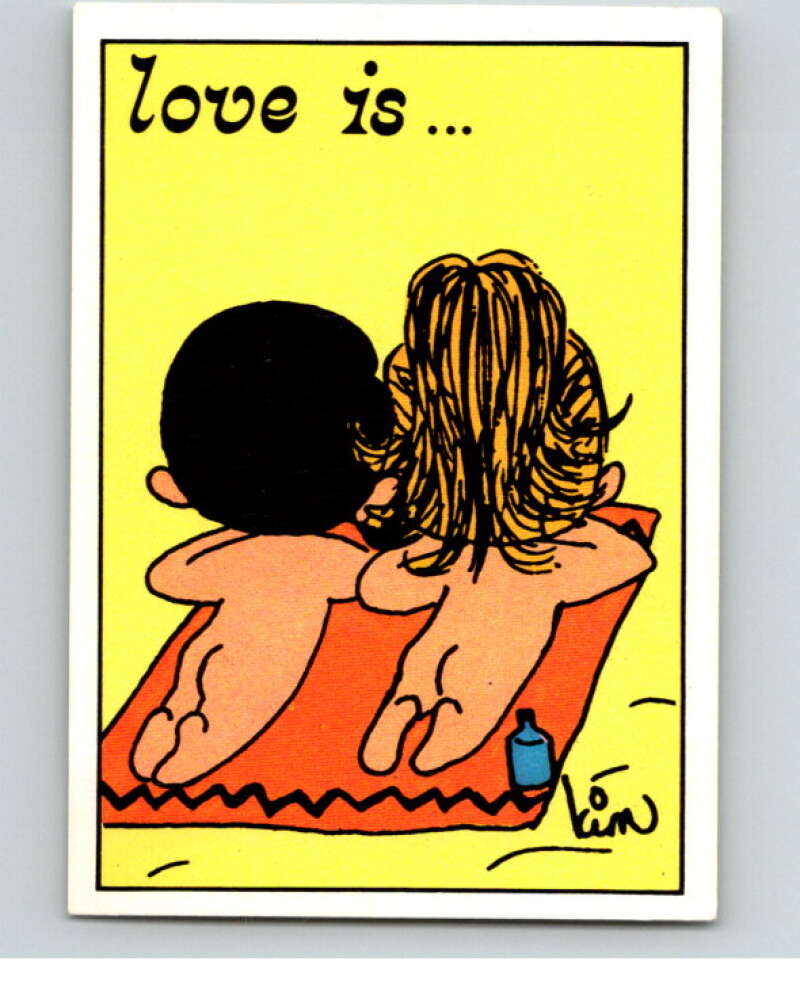 1977 Italy Panini Love Is... Albulm Sticker #160 - V54868 Image 1