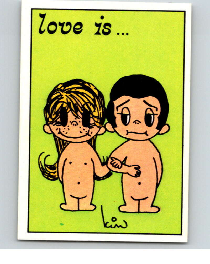 1977 Italy Panini Love Is... Albulm Sticker #169 - V54873 Image 1