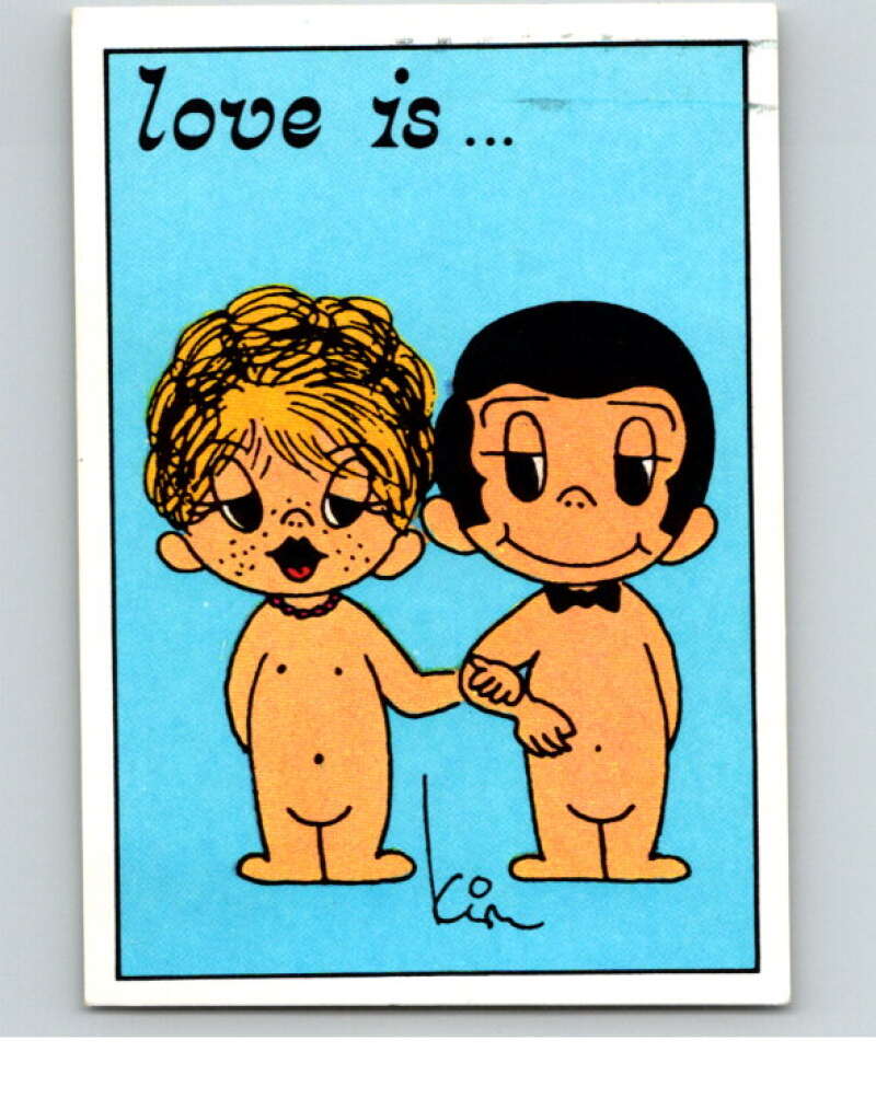 1977 Italy Panini Love Is... Albulm Sticker #170 - V54874 Image 1