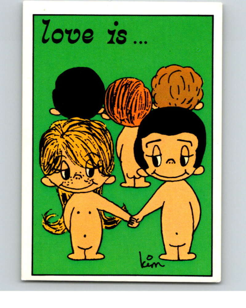 1977 Italy Panini Love Is... Albulm Sticker #174 - V54877 Image 1