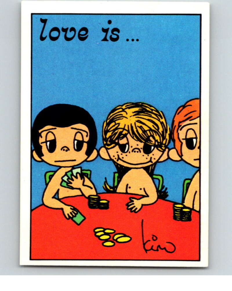 1977 Italy Panini Love Is... Albulm Sticker #178 - V54878 Image 1