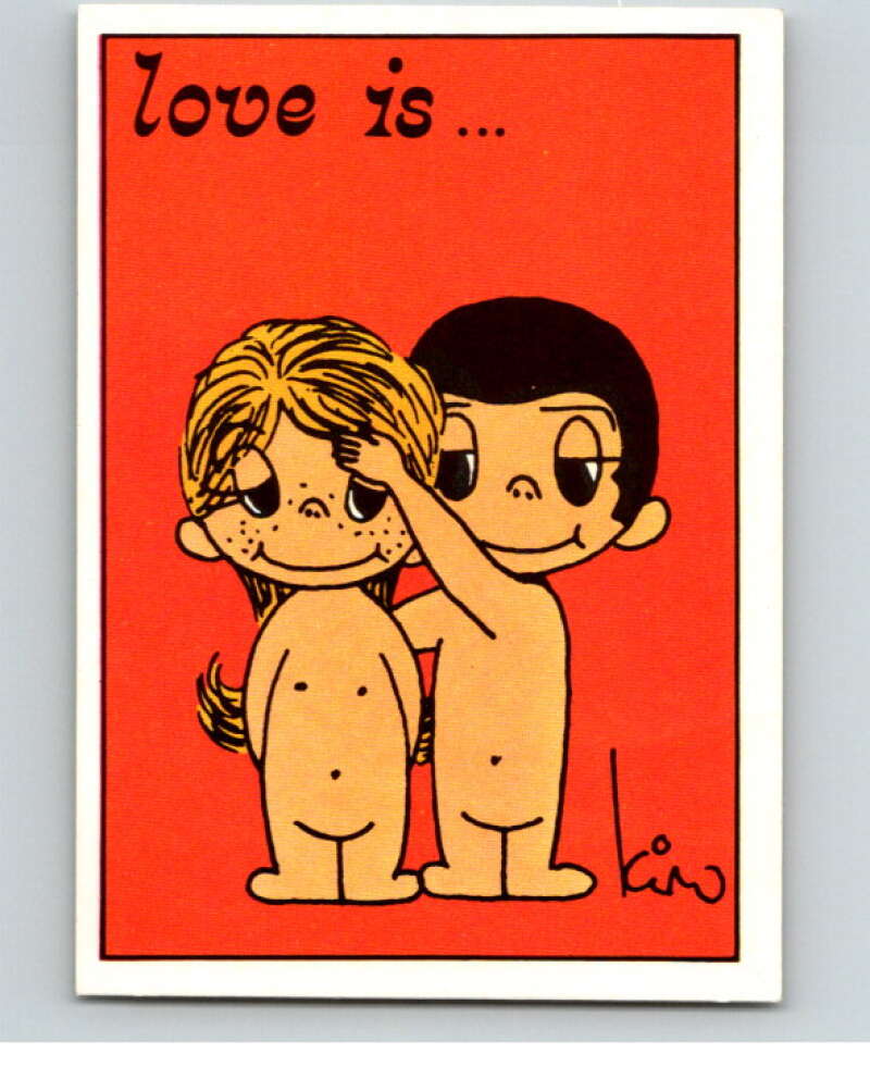 1977 Italy Panini Love Is... Albulm Sticker #184 - V54880 Image 1