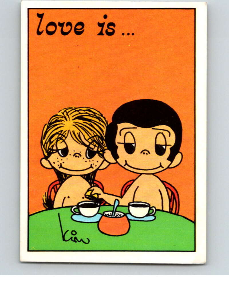 1977 Italy Panini Love Is... Albulm Sticker #189 - V54883 Image 1
