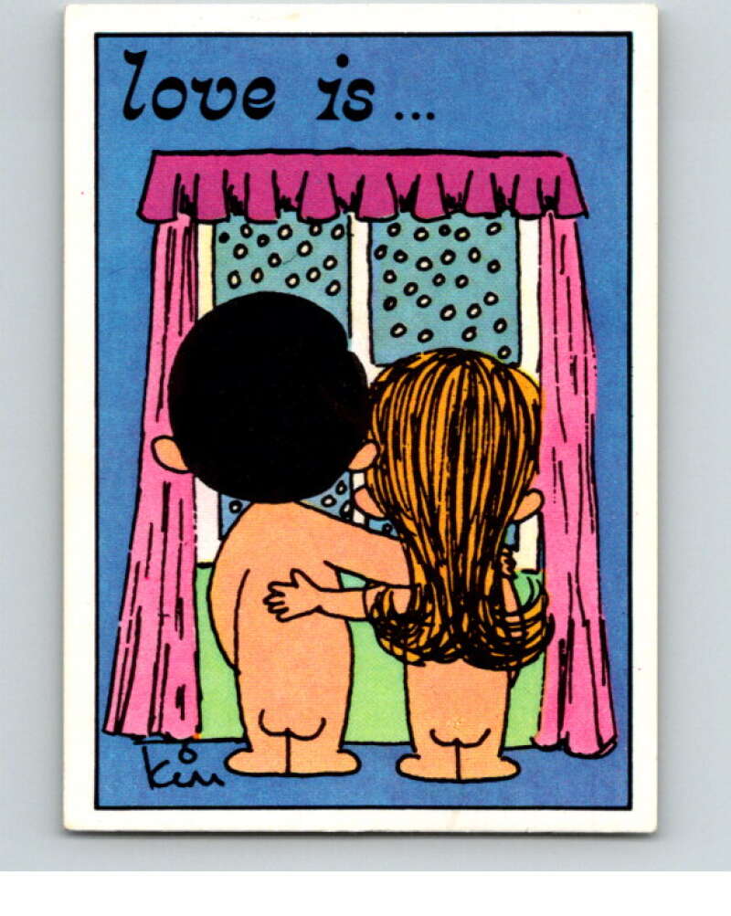 1977 Italy Panini Love Is... Albulm Sticker #193 - V54885 Image 1