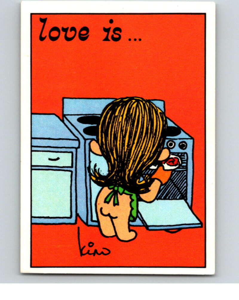 1977 Italy Panini Love Is... Albulm Sticker #202 -  V54891 Image 1