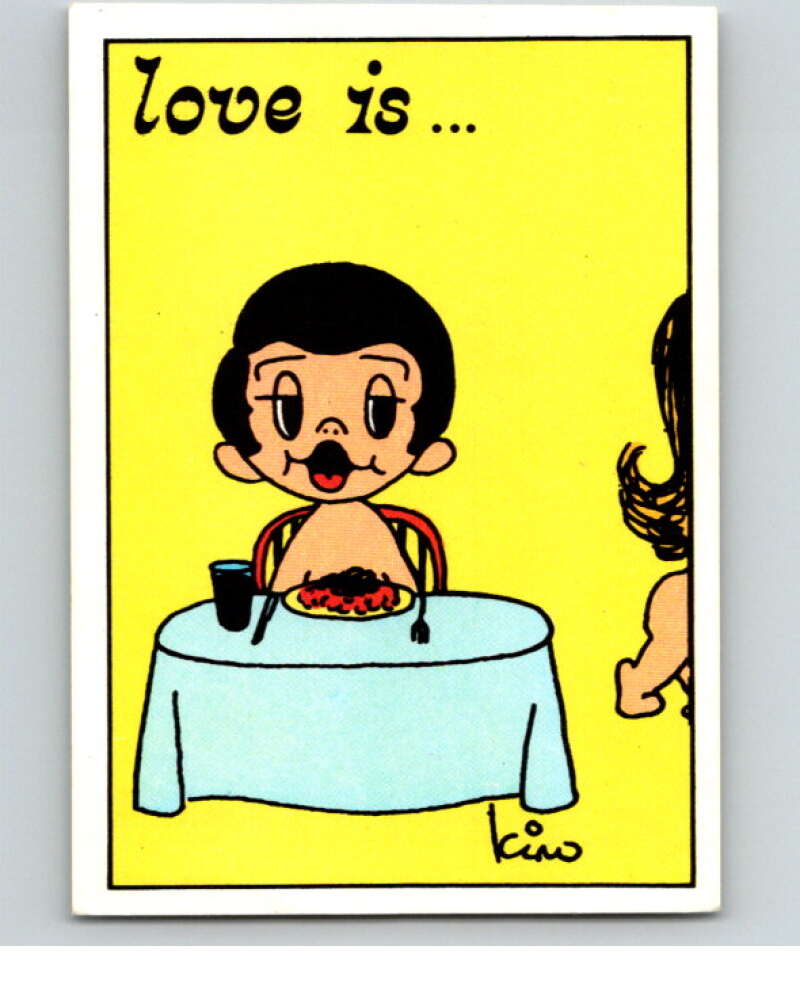 1977 Italy Panini Love Is... Albulm Sticker #205 - V54893 Image 1