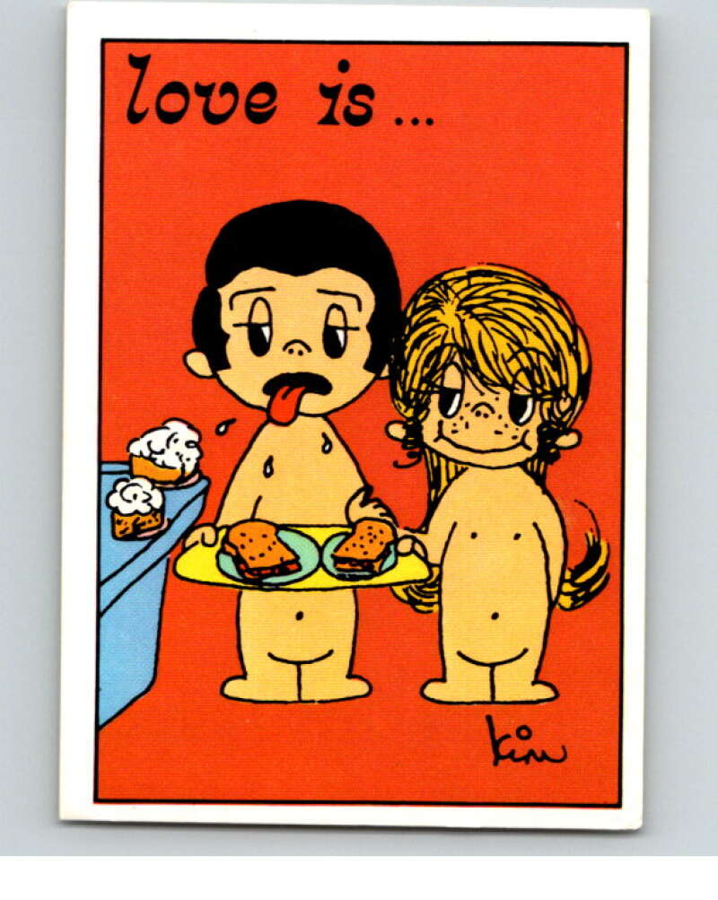 1977 Italy Panini Love Is... Albulm Sticker #209 - V54897 Image 1
