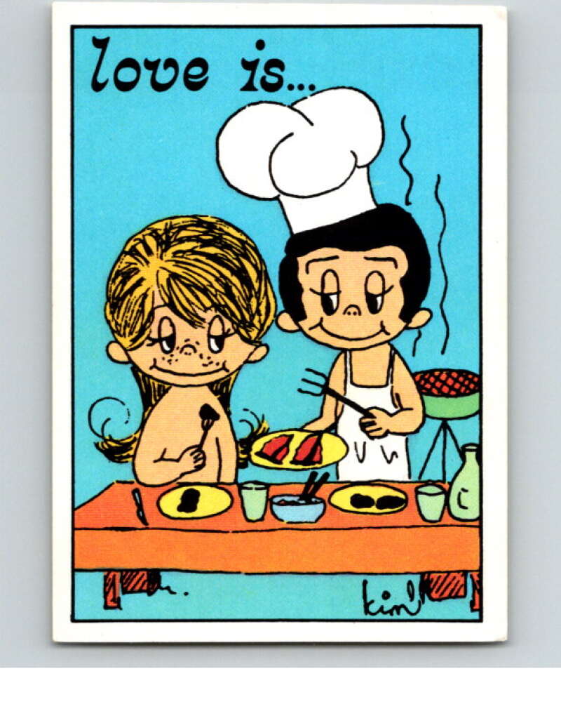 1977 Italy Panini Love Is... Albulm Sticker #210 - V54898 Image 1