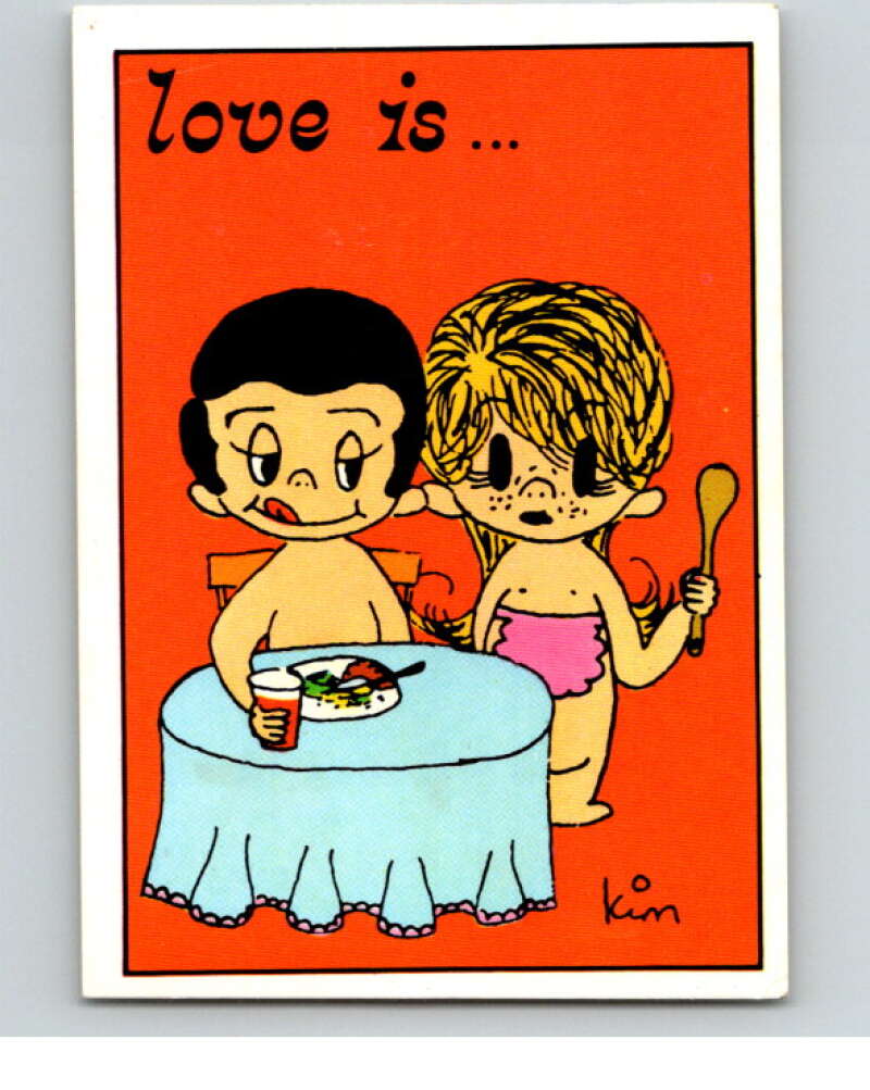 1977 Italy Panini Love Is... Albulm Sticker #213 - V54899 Image 1