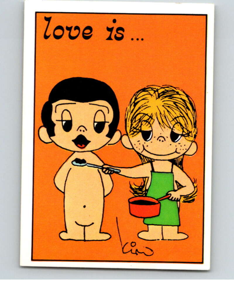 1977 Italy Panini Love Is... Albulm Sticker #214 - V54900 Image 1