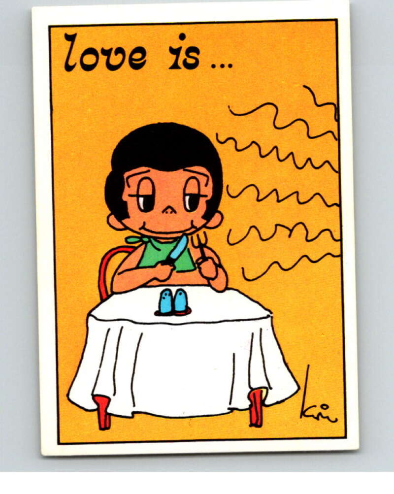 1977 Italy Panini Love Is... Albulm Sticker #216 - V54901 Image 1