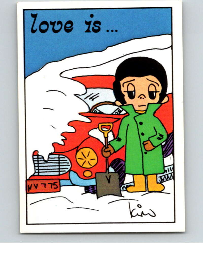 1977 Italy Panini Love Is... Albulm Sticker #223 - V54904 Image 1
