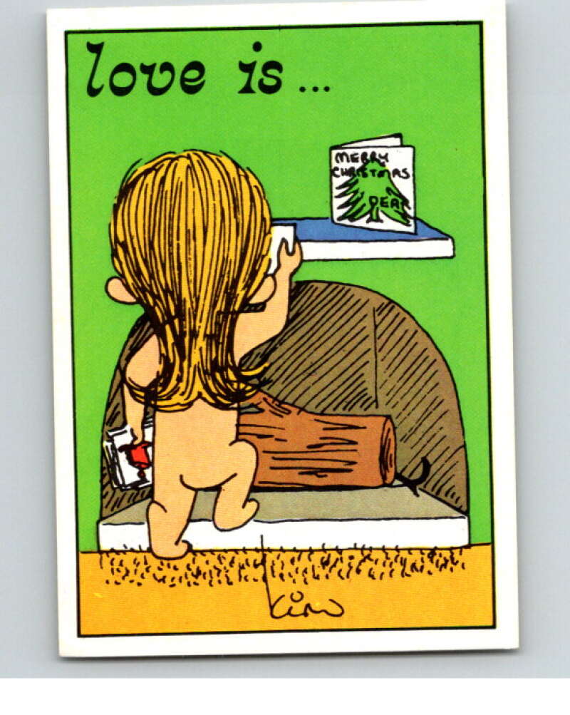 1977 Italy Panini Love Is... Albulm Sticker #228 - V54907 Image 1