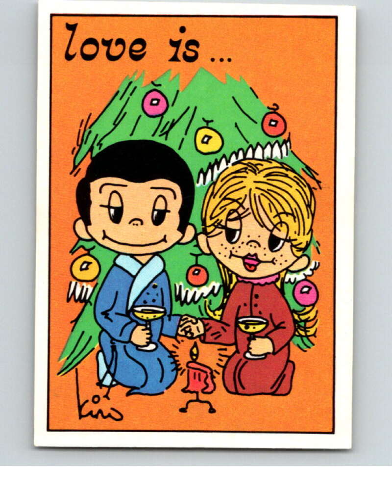 1977 Italy Panini Love Is... Albulm Sticker #232 - V54908 Image 1