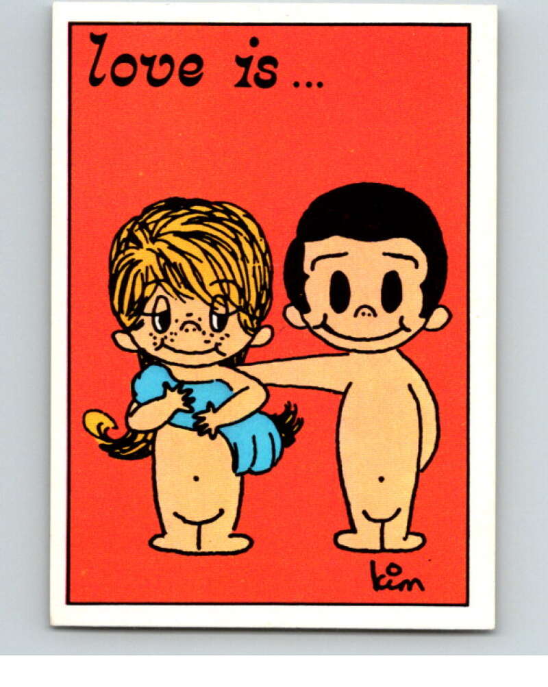 1977 Italy Panini Love Is... Albulm Sticker #238 - V54911 Image 1