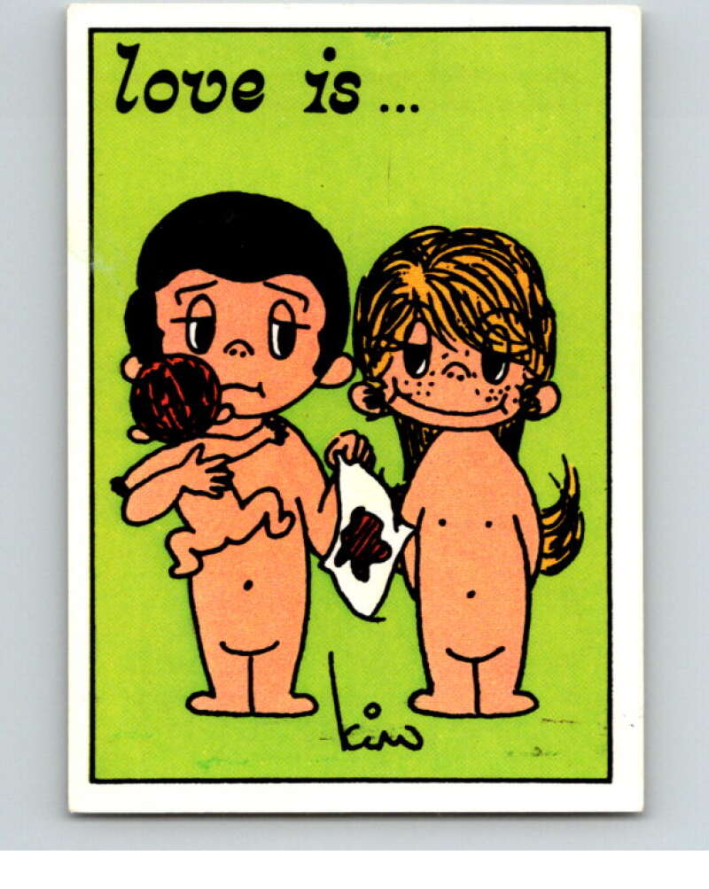 1977 Italy Panini Love Is... Albulm Sticker #239 - V54912 Image 1