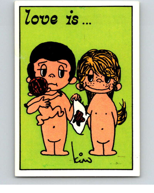 1977 Italy Panini Love Is... Albulm Sticker #239 -  V54912 Image 1