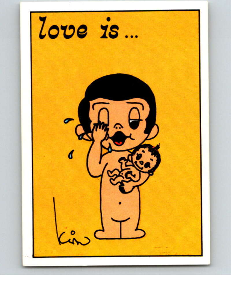 1977 Italy Panini Love Is... Albulm Sticker #245 - V54915 Image 1