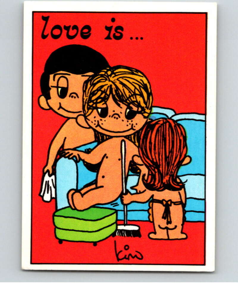 1977 Italy Panini Love Is... Albulm Sticker #248 - V54916 Image 1