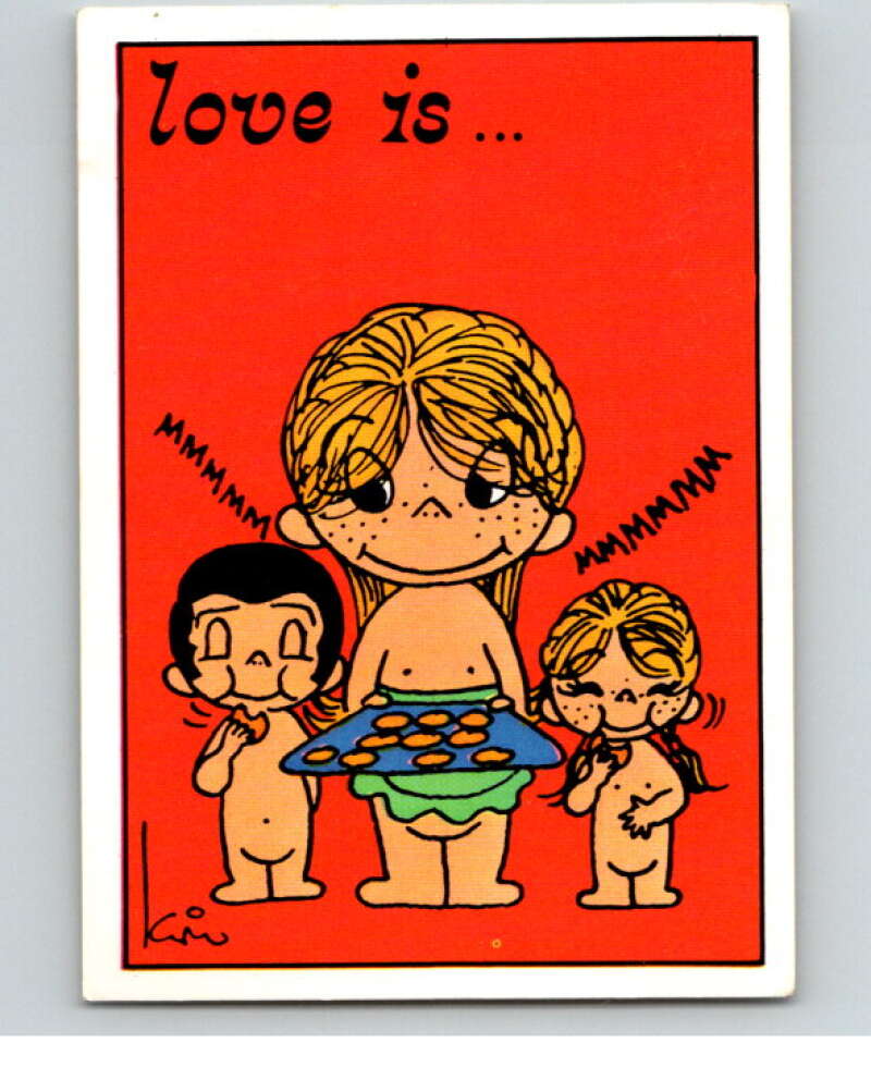 1977 Italy Panini Love Is... Albulm Sticker #250 - V54917 Image 1