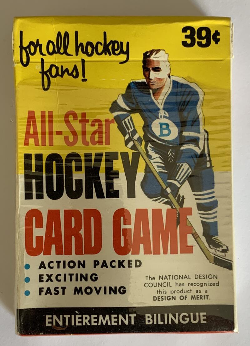 1962 All-Star Hockey Card Game Vintage - VL59994 Image 1