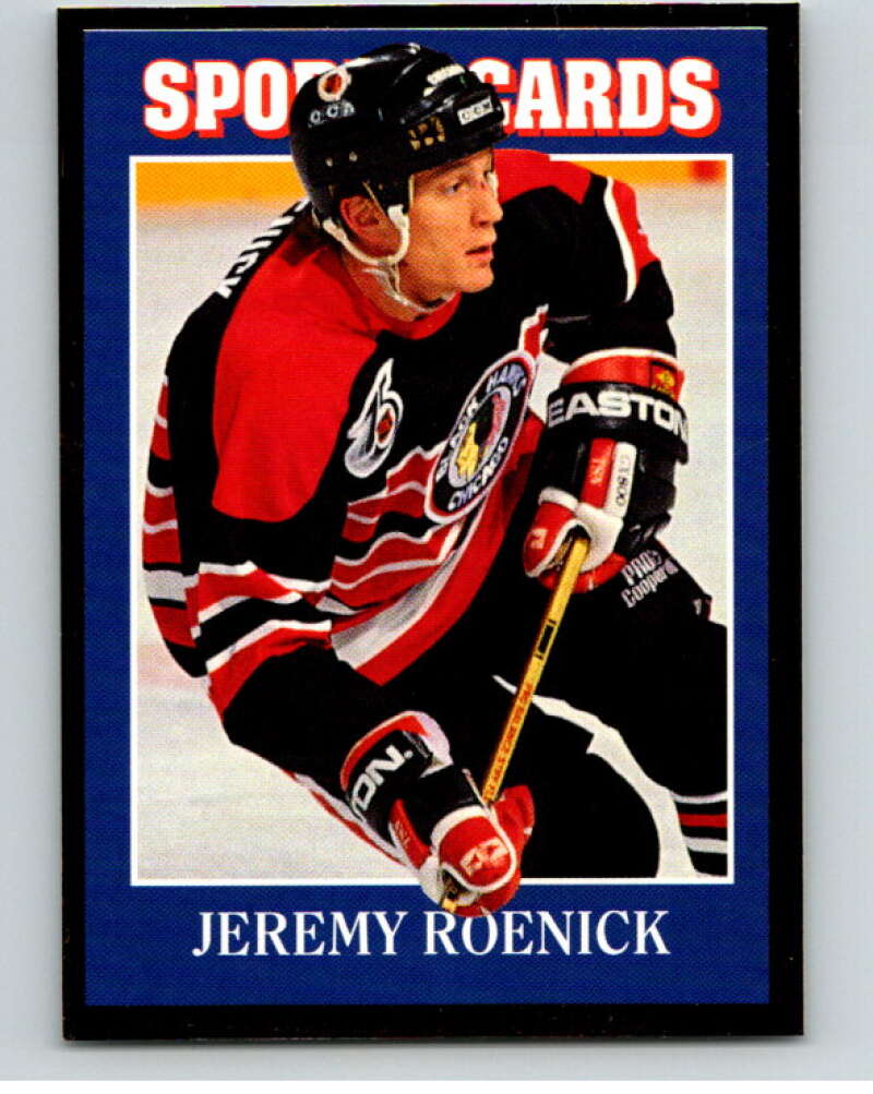 1991 Sports Card Magazine Card #50 Jeremy Roenick V54991 Image 1