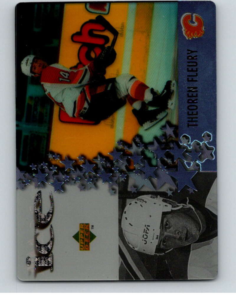 1997-98 McDonald's Upper Deck #2 Theo Fleury Calgary Flames V55006 Image 1