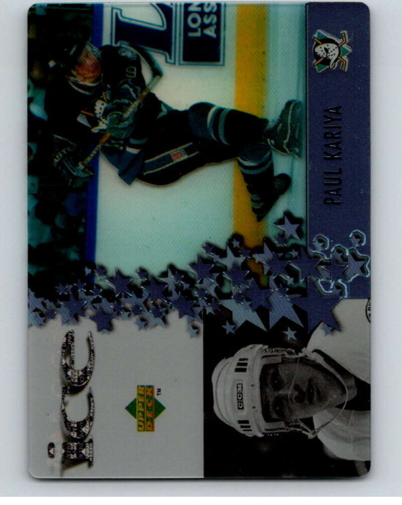 1997-98 McDonald's Upper Deck #9 Paul Kariya Anaheim Ducks V55017 Image 1