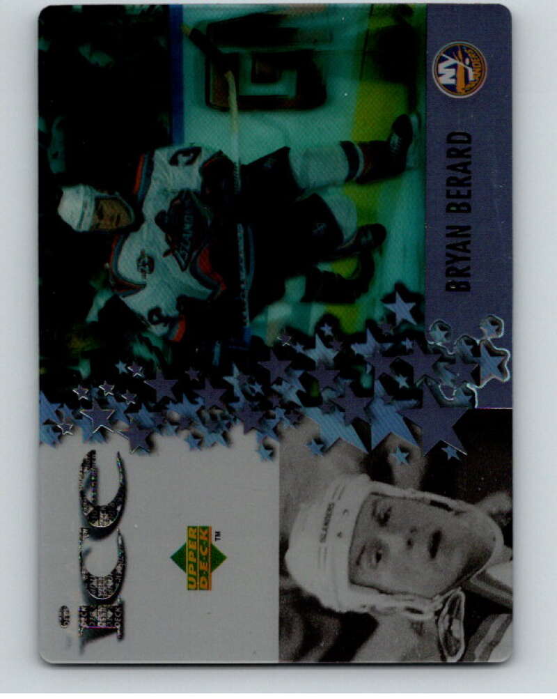 1997-98 McDonald's Upper Deck #10 Bryan Berard New York Islanders V55019 Image 1