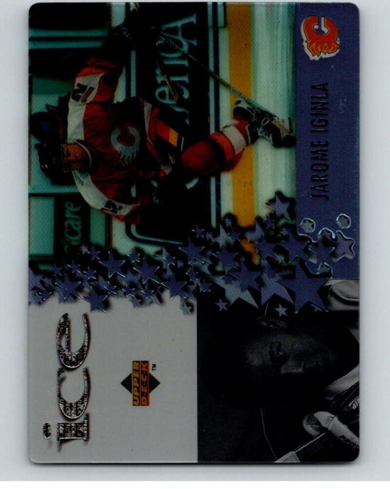 1997-98 McDonald's Upper Deck #12 Jarome Iginla Calgary Flames V55021 Image 1
