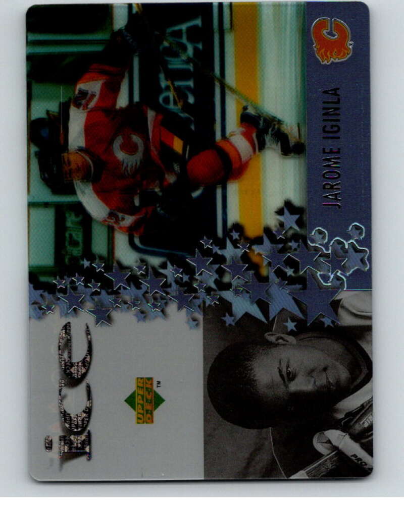 1997-98 McDonald's Upper Deck #12 Jarome Iginla Calgary Flames V55022 Image 1
