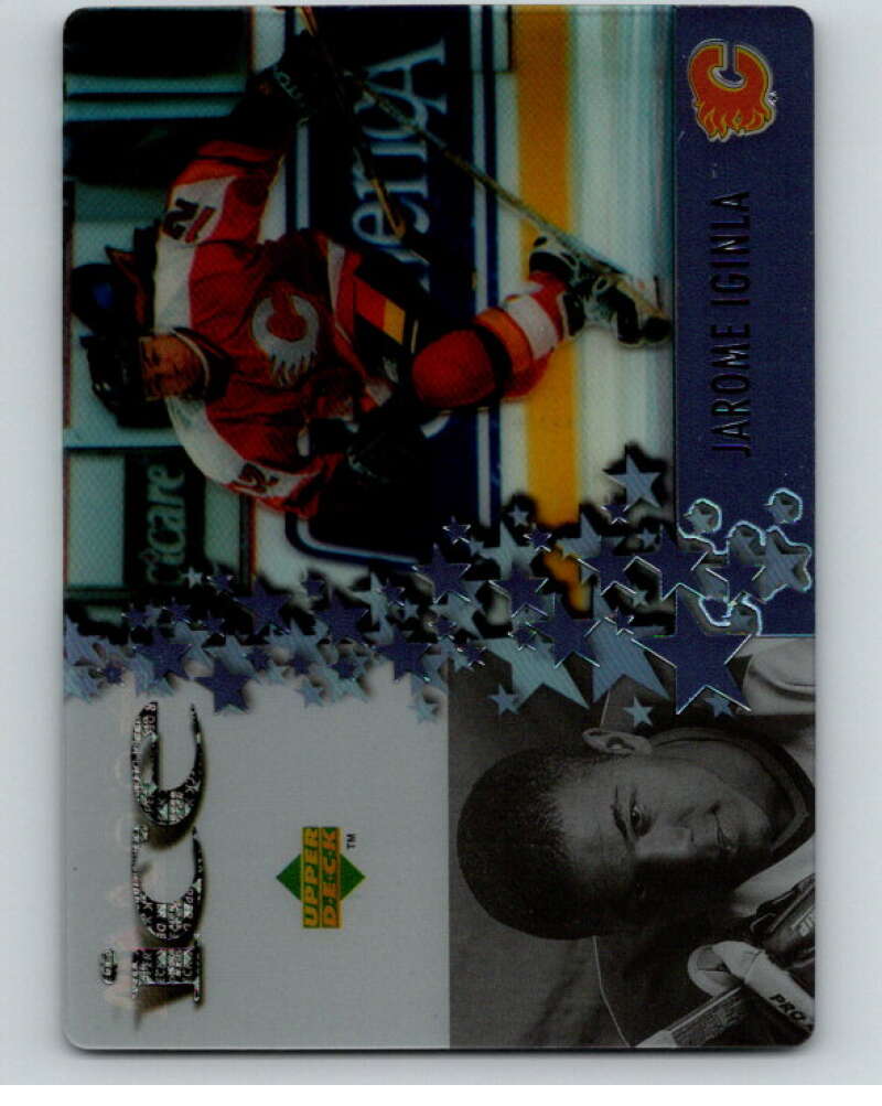 1997-98 McDonald's Upper Deck #12 Jarome Iginla Calgary Flames V55023 Image 1