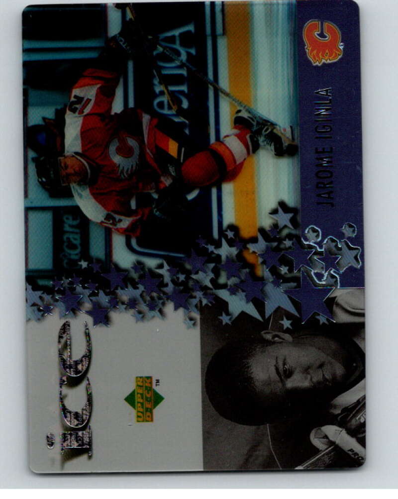 1997-98 McDonald's Upper Deck #12 Jarome Iginla Calgary Flames V55024 Image 1