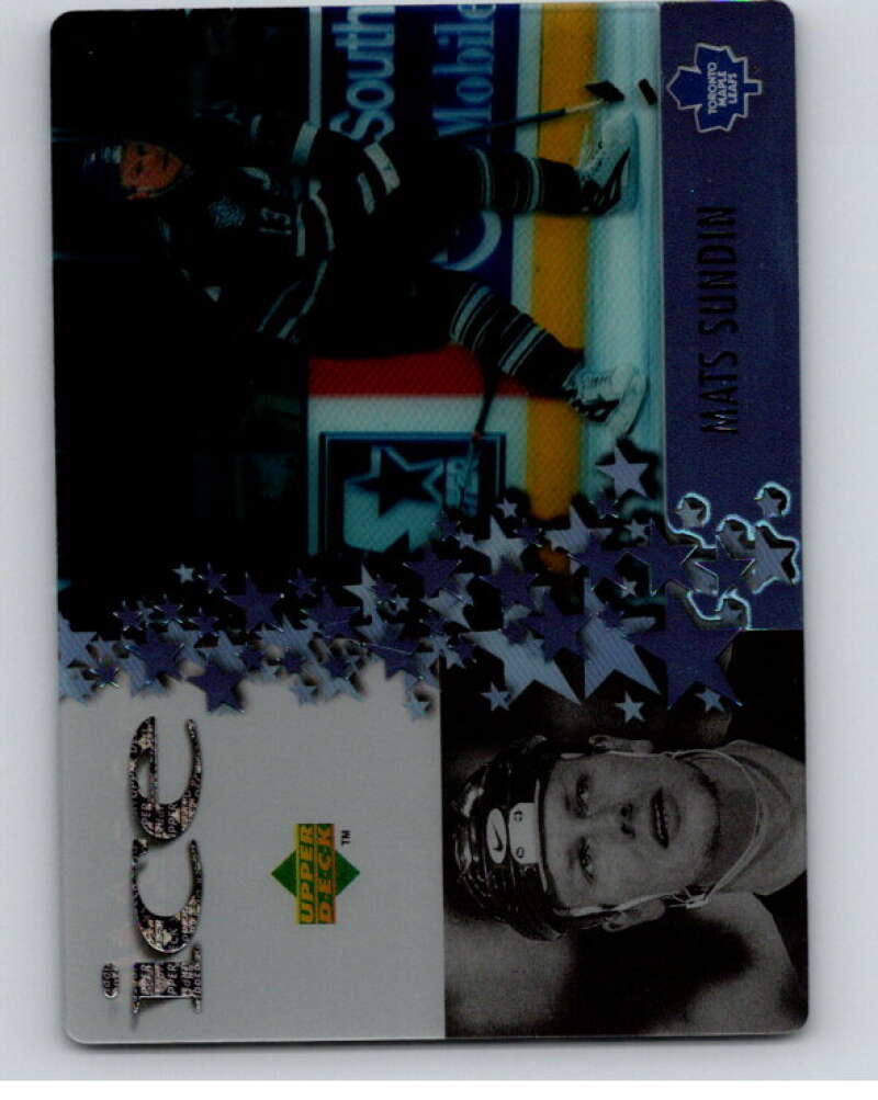 1997-98 McDonald's Upper Deck #13 Mats Sundin Toronto Maple Leafs V55025 Image 1
