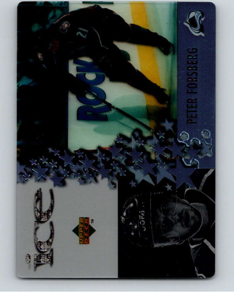 1997-98 McDonald's Upper Deck #15 Peter Forsberg Colorado Avalanche V55027 Image 1