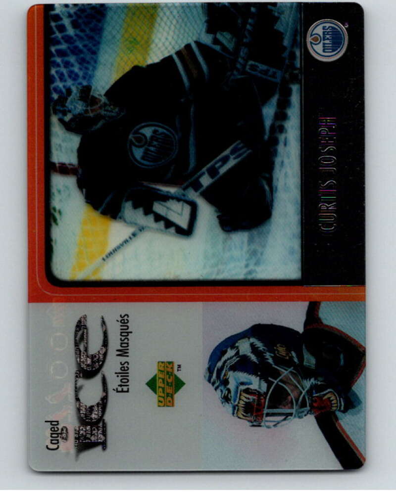 1997-98 McDonald's Upper Deck #27 Curtis Joseph Edmonton Oilers V55055 Image 1