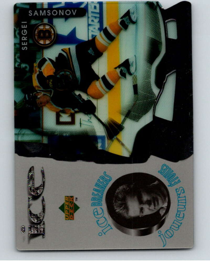 1997-98 McDonald's Upper Deck #40 Sergei Samsonov Boston Bruins V55081 Image 1
